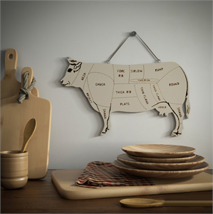 Wooden set for the kitchen
